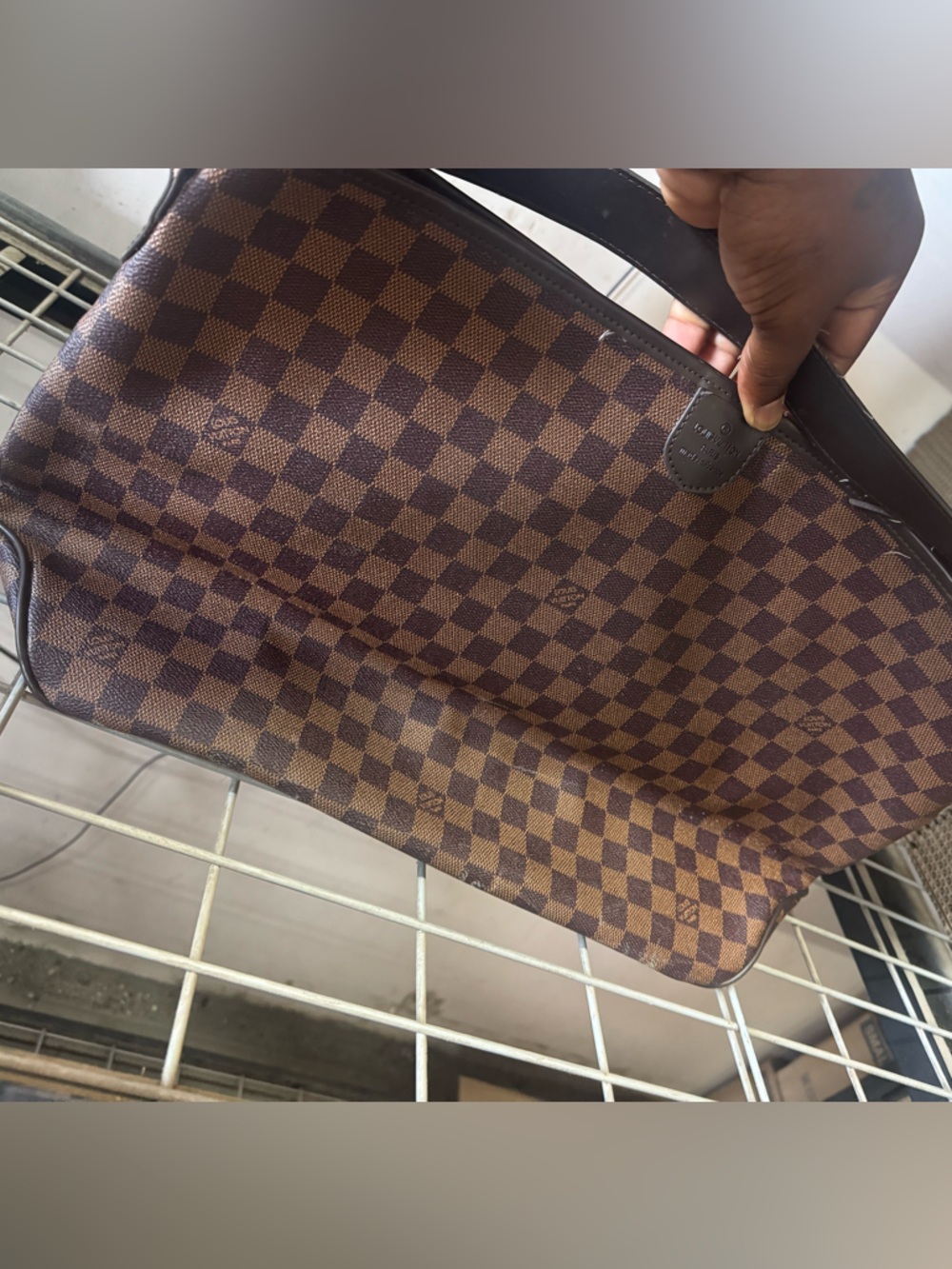 Louis Vuitton Delightful Damier Shoulder Bag - Picture 8 of 8